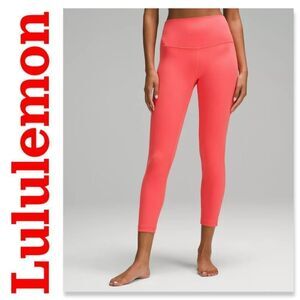 NWT lululemon Align™ High-Rise Pant 25" Pale Raspberry